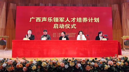 艺术 出精品 出人才, 广西声乐领军人才培养计划 正式启动
