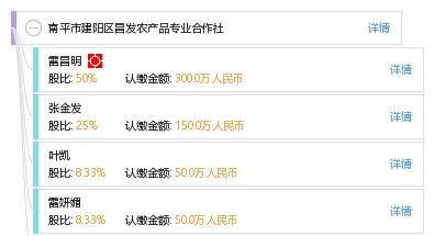 南平市建阳区昌发农产品专业合作社
